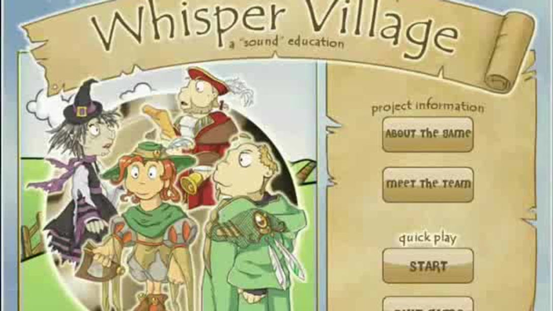 Key Stage 1 Educational PC Game "Whisper Village" Demo